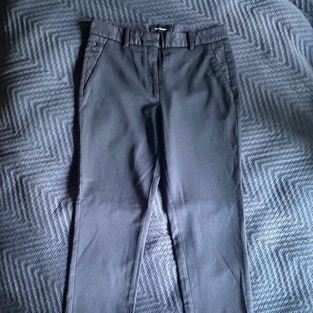 The Kooples Paris Women’s Slim Fit Black Wool Trousers Size Small